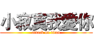 小寂寞我愛你 (attack on titan)