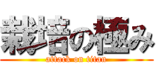 栽培の極み (attack on titan)