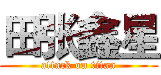 田张鑫星 (attack on titan)