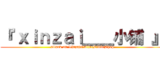 『 ｘｉｎｚａｉ＿＿小铺 』 (attack on XinzaiOnlineLittleShop)