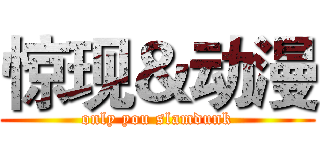 惊现＆动漫 (only you slamdunk)