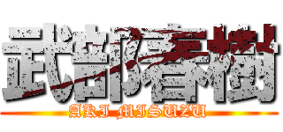 武部春樹 (AKI MISUZU)