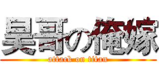 昊哥の俺嫁 (attack on titan)
