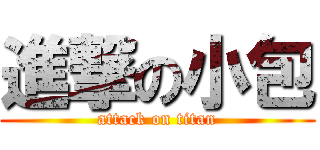 進撃の小包 (attack on titan)