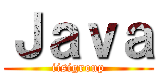 Ｊａｖａ (iisigroup)
