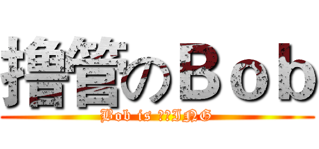 撸管のＢｏｂ (Bob is 撸管ING)