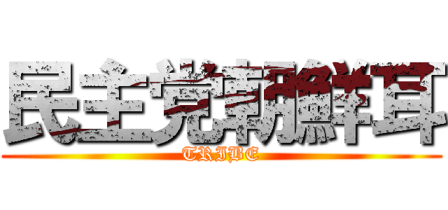 民主党朝鮮耳 (TRIBE)