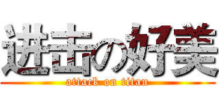 进击の好美 (attack on titan)
