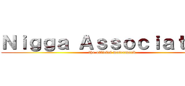 Ｎｉｇｇａ Ａｓｓｏｃｉａｔｉｏｎ (the official watermark)