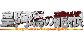 皇阿瑪の龍根 (Dragon Dick of The Emperor)