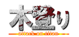 木登り (attack on titan)