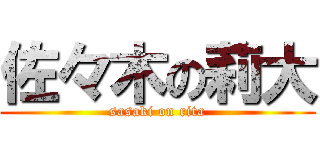 佐々木の莉大 (sasaki on rita)
