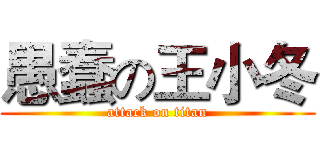 愚蠢の王小冬 (attack on titan)
