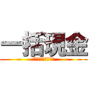 一括現金 (でも、クレジット♪)