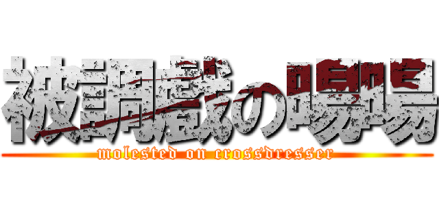 被調戲の暘暘 (molested on crossdresser)