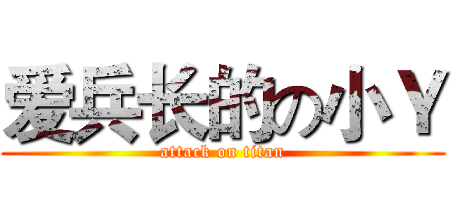 爱兵长的の小Ｙ (attack on titan)