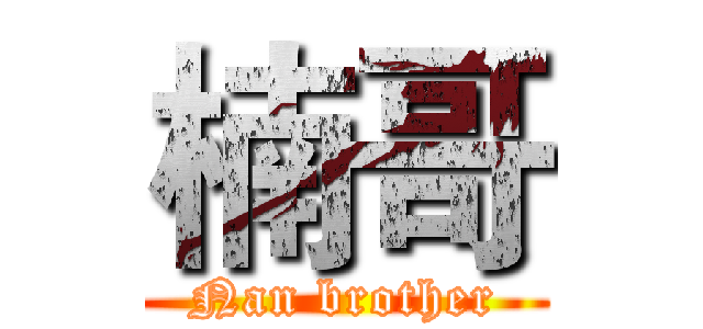 楠哥 (Nan brother)