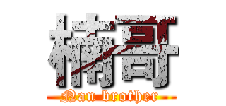 楠哥 (Nan brother)