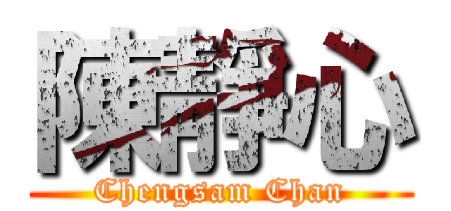陳靜心 (Chengsam Chan)