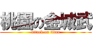 桃園の金城武 (attack on titan)