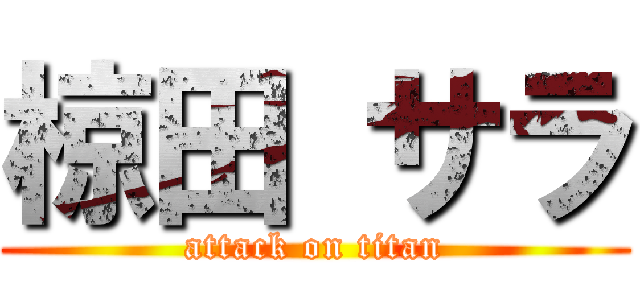 椋田 サラ (attack on titan)