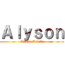 Ａｌｙｓｏｎ (Armin Arlelt)