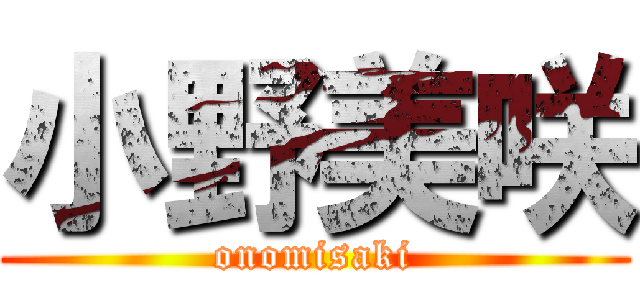 小野美咲 (onomisaki)