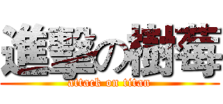 進擊の樹莓 (attack on titan)