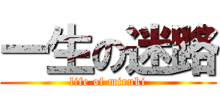 一生の迷路 (life of miruki)