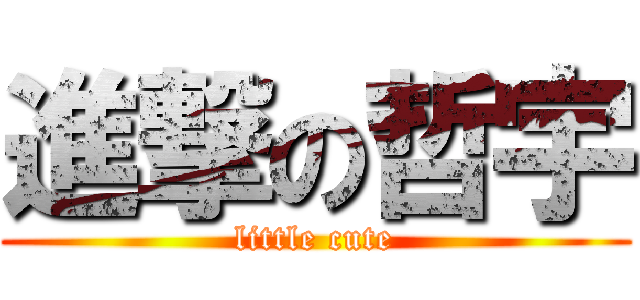 進撃の哲宇 (little cute)