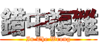 錯中複雜 (In The Wrong)