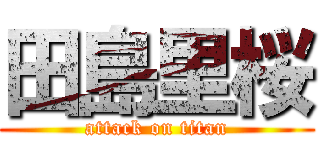 田島里桜 (attack on titan)