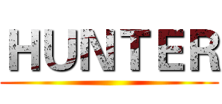 ＨＵＮＴＥＲ ()