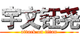 宇文钰尧 (attack on titan)