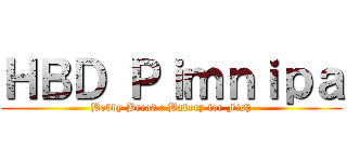 ＨＢＤ Ｐｉｍｎｉｐａ (Bobby Bread : Bakery for Fish)