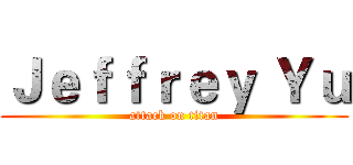 Ｊｅｆｆｒｅｙ Ｙｕ (attack on titan)