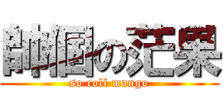 帥個の茫果 (so coll mango)