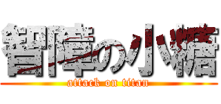 智障の小糖 (attack on titan)