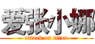 爱张小娜 (attack on titan)