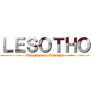 ＬＥＳＯＴＨＯ (Kingdom of Lesotho)