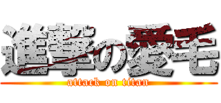 進撃の愛毛 (attack on titan)