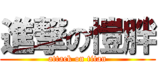 進撃の愷胖 (attack on titan)