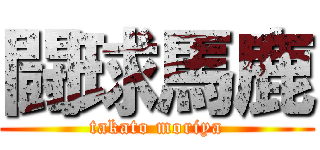闘球馬鹿 (takato moriya)