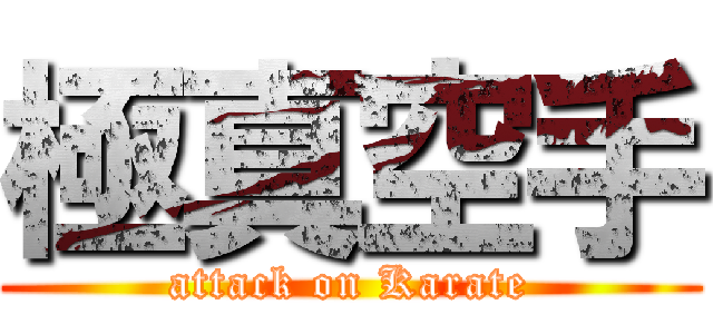 極真空手 (attack on Karate)