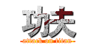 功夫 (attack on titan)