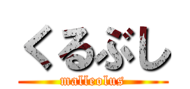 くるぶし (malleolus)