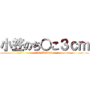 小笠のち○こ３ｃｍ (mizikasugi)