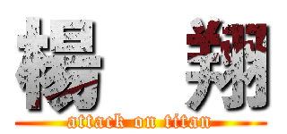 楊珹翔 (attack on titan)