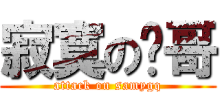 寂寞の强哥 (attack on samygq)