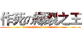 作死の爆裂之王 (make shit on burst king)